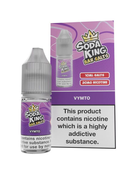 Soda King - 10ml - Nic Salt Box of 10 - Vimto -Vape Area UK