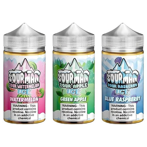 Sour Man Ice 200ml Shortfill - Vapeareawholesale