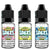 Sour Shockers Nic Salt 10ml E-liquids - Pack of 5 - Apple Sour -Vape Area UK