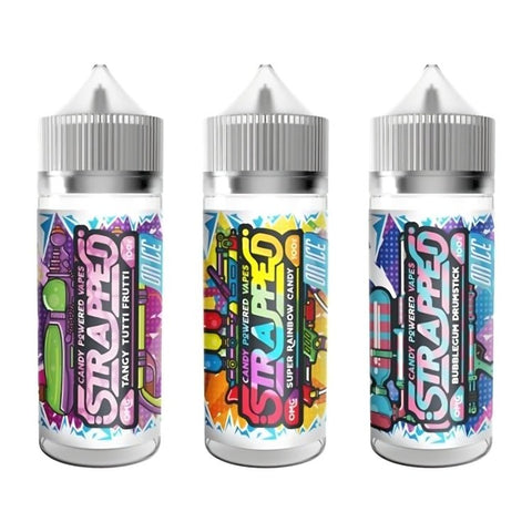 Strapped Ice 100ML Shortfill - Vapeareawholesale