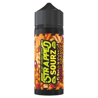 Strapped Sourz 100ML Shortfill - Vapewholesalesupplier