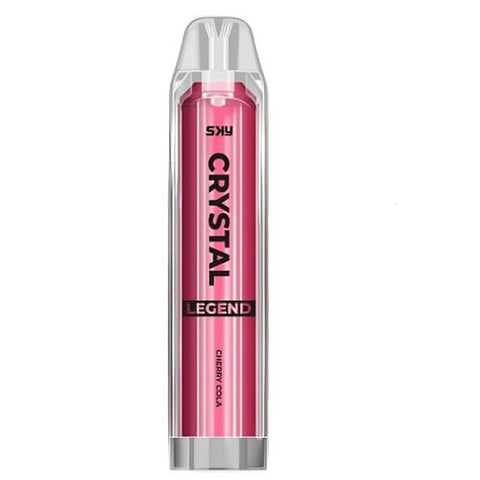 The Crystal Legend 4000 Disposable Vape Pod Puff Device - Cherry Cola -Vape Area UK