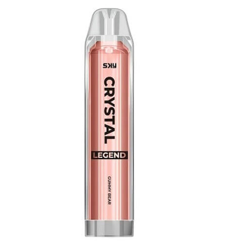 The Crystal Legend 4000 Disposable Vape Pod Puff Device - Gummy Bear -Vape Area UK