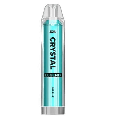 The Crystal Legend 4000 Disposable Vape Pod Puff Device - Lemon Lime -Vape Area UK