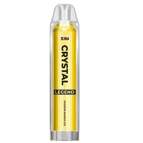 The Crystal Legend 4000 Disposable Vape Pod Puff Device - Lemon Lime -Vape Area UK