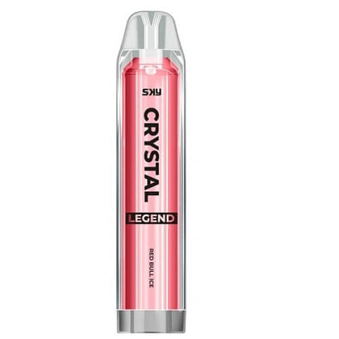 The Crystal Legend 4000 Disposable Vape Pod Puff Device - Red Bull Ice -Vape Area UK