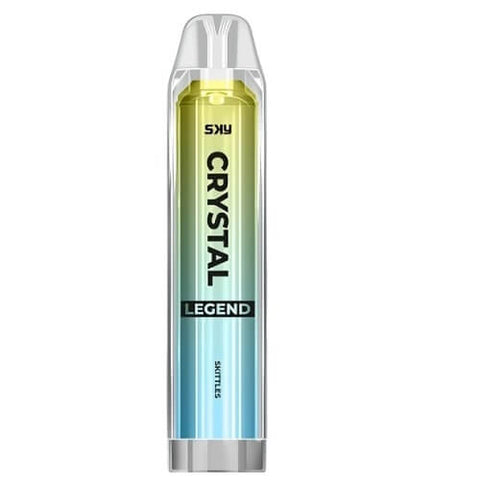 The Crystal Legend 4000 Disposable Vape Pod Puff Device - Skittes -Vape Area UK