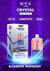 The Crystal Pro Max + 10000 Puffs Disposable Vape - Blueberry Raspberry -Vape Area UK