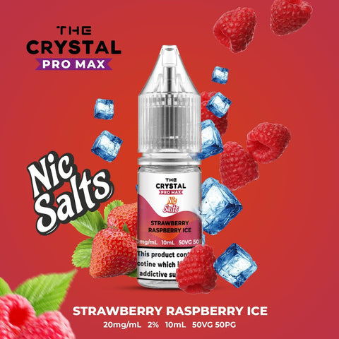 The Crystal Pro Max Vape Nic Salts 10ml - Box of 10 - Vapeareawholesale