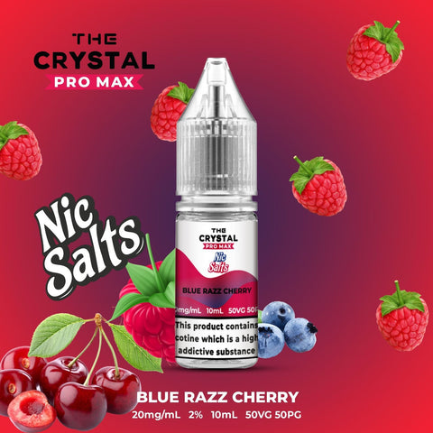 The Crystal Pro Max Vape Nic Salts 10ml - Box of 10 - Vapeareawholesale