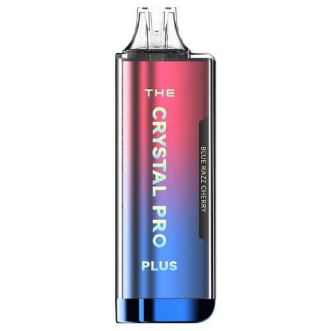 The Crystal Pro Plus 4000 Disposable Vape Pod Kit Box of 10 - Blue Razz Cherry -Vape Area UK