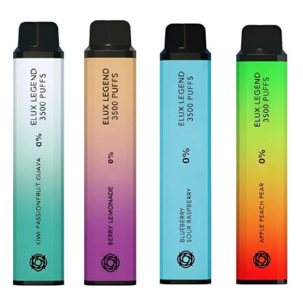 Elux Legend 3500 Disposable Vape Pod Puff Bar Kit - 0mg